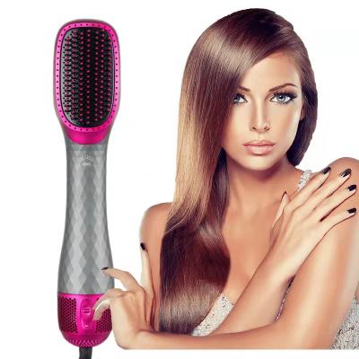 China Brush Hair Straightener Professional Accelerated Heating Setting Comfort To Remove Hair Floating Massage Comb Three Mode Straight Hair Comb for sale