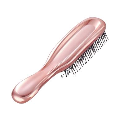 China 2021 New Arrival Fashionable New Arrival Negative Ion Brush Hair Straightener Carbon Fiber Comb Customized Scalp Massage Comb for sale