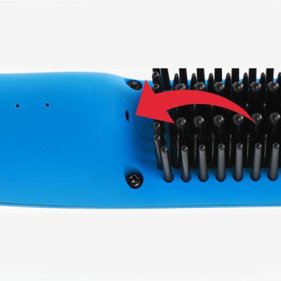 China Waterproof Professional Accelerated Heating Setting Comfort To Remove Hair Floating Massage Comb Three Modes Straight Hair Comb for sale