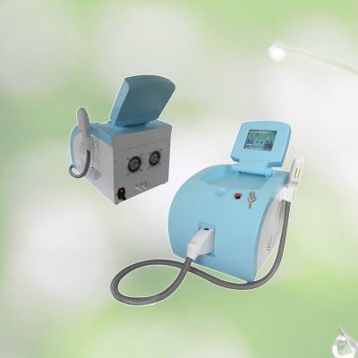 China custom blue colored home E-light IPL RF Equipment with HD or Normal Resolution for sale