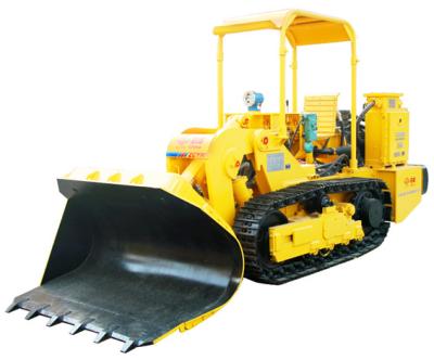 China Flameproofed side dumping rock loader to clean the tunnel after blasting for sale