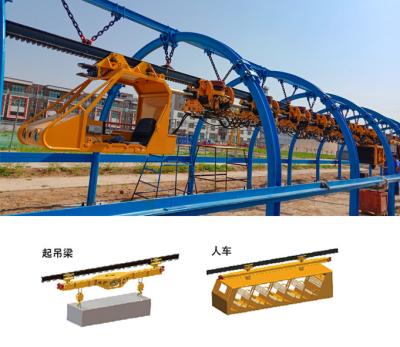 China Monorail Transport Crane for coal mine driven by FLP diesel for sale