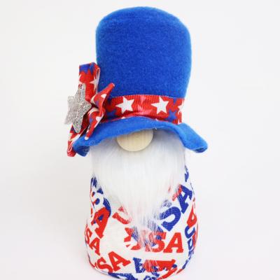 China Fashionable American Faceless National Day Gnome Festival Dwarf Position Decoration Gifts Toys for sale