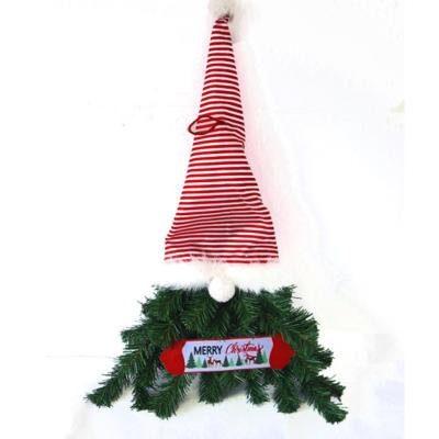 China Good Quality Hat Fashionable Acrylic Knitted Wave Pattern Knitted Christmas Hats For Christmas Party Decoration for sale