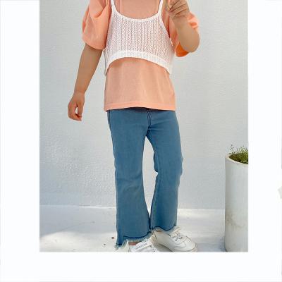 China Wholesale Color Fade Proof Kids Jeans Pants Girls Jeans Kids Boy Pants Denim Trousers Jeans For Girl Children for sale