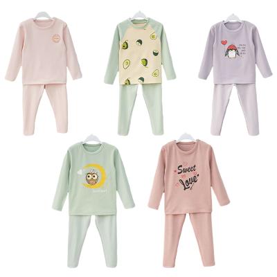 China Breathable Hot Sales Cartoon Daily Life Multiple Styles Pajamas Children's Underwear for sale