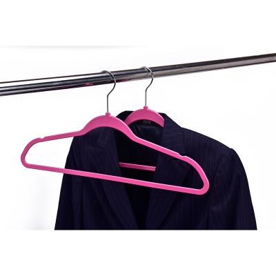 China Plastic 360 Degree Swivel Wholesale Anti-Slip Clothes Hook Hangers for sale