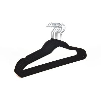 China Sustainable Coat Suit Clothes Rack Hanger Rack Hanger Black Drying Clothes for sale