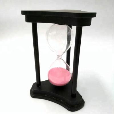 China Plastic+glass+color sand custom 30 minutes classic plastic hour promotional sand glass timer for sale