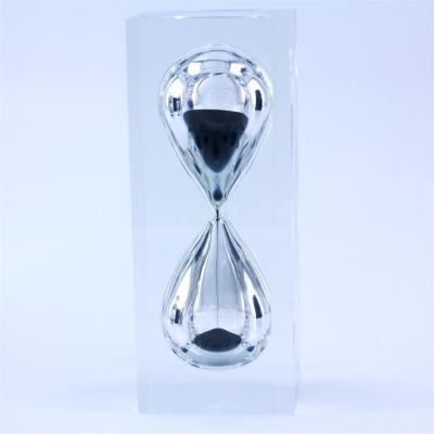 China Home Decoration Factory Order Sand Timer 5/10/15 Minutes Timer Safety Gift Acrylic Sand Timer for sale