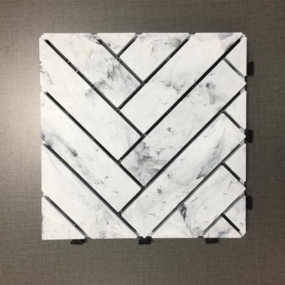 China Chinese Style Eco - Friendly PP Interlocking Tiles , Decorate Garage Floor Tiles In Cheap Price for sale