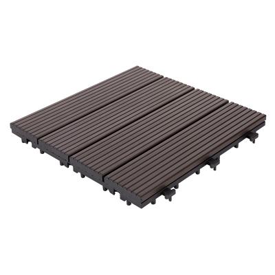 China Outdoor Size Waterproof Grade Foshan Aluminum Decking Tile Used For Garden/Balcony/Backyard/Rooftop for sale