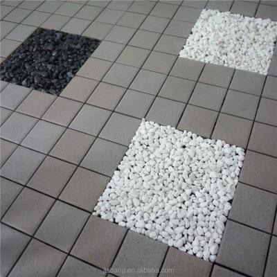 China Outdoor Floor Carpet Stone Decoration Pebble Cheap Pebble Tiles for sale