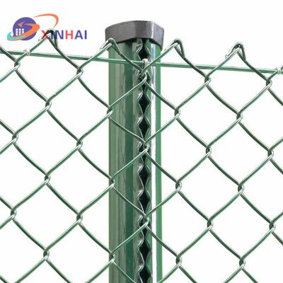 China Easily Assembled Barrier Weave Good Look Privacy Fence Aluminum DIY Privacy Chain Link Fence en venta