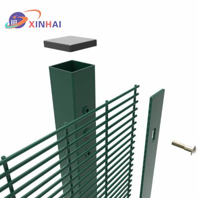 Китай Easily Assembled 3m PVC Power Coated Anti Climb 358 Fence For India Market High Security Fence продается