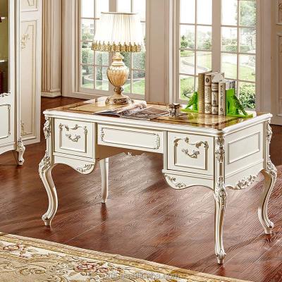 China Other European Wooden Household Study Study Design Desk Antique Luxury Luxury Table Learning Desk Used for sale