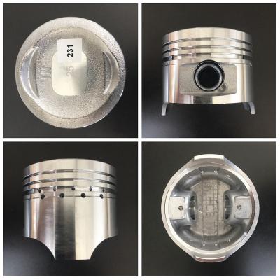 China Aluminum Alloy Motorcycle Piston Kit Casted Piston OEM Quality For TV VICTOR for sale