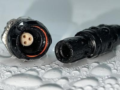 China IP50 Waterproof Medical Device Electrical Connectors Autoclavable Plastic Push Pull Connector for sale