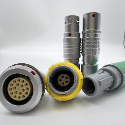 China IP68 LEMO REDEL ODU Equipment Medical Connectors Metal And Plastic Series for sale