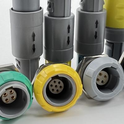 China IP65 Circular Equipment Medical Electrical Connectors Temperature Resistance for sale