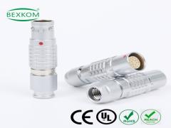 EMC push pull locked high density MRI Endoscope Racing Car testing UAV Medical use circular connecto