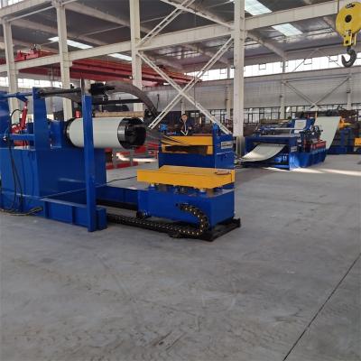 China Building Material Shops 3x1350mm High Precision Automatic Steel Coil Slitting Line Machine for sale