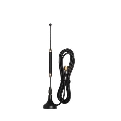 China 698~2700Mhz Spring GSM 3G 4G LTE Antenna With SMA Male Connector Magnetic Base RG174 Cable L-1RA9 176 mm*30 mm for sale