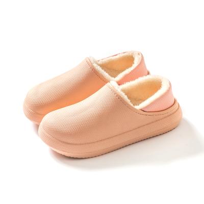 China Fashion Breathable Winter Whole Women Warm Clog Slipper Shoes Hotsale Orange Black Cheap Shoes Clog For Women for sale