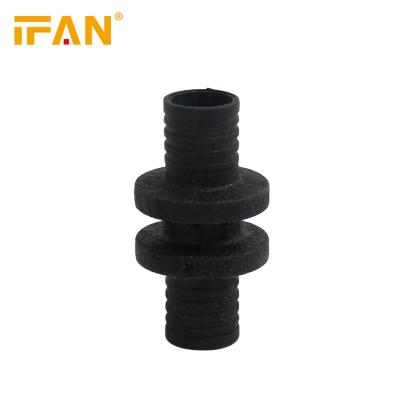 China PPSU IFANPLUS Good Flexibility Custom Logo PPSU PEX Black Color Material Sliding Fitting for sale