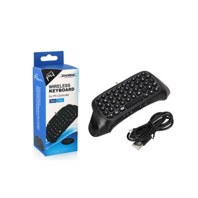 China ABS TP4-008 Wireless Chat Message External Keypad Keypad For PS4 Pro Slim Controller Keyboard for sale