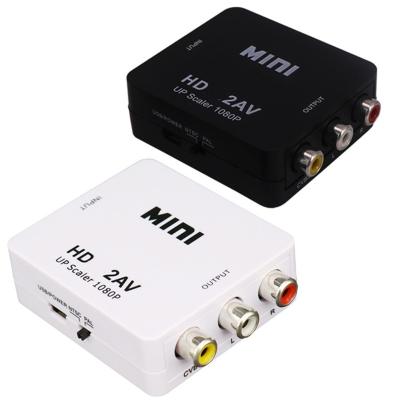 China RCA To Hdmies 2Av Converter 1080P To AV Converter RCA To Hdmies 2Av Audio Video Converter for sale