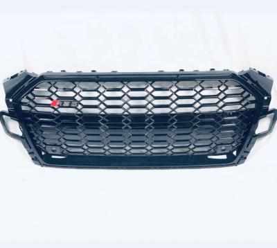 China A5 Aftermarket Tuning Bumper Grille In RS Style 20218-2021 Full Year RS5 Mesh Grille for sale