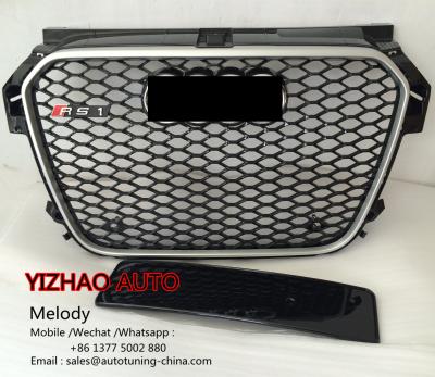 China ABS Material RS1 Style RS1 Front Bumper Grille For A1 2012-2014 for sale