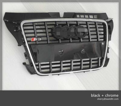 China ABS factory direct! Car Tuning S3 Front Bumper Grille For AUDI A3 S3 2009-2013 for sale