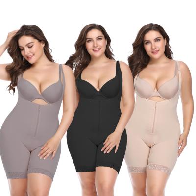 China Breathable New Style High Waisted Butt Lifter Overalls Make Jumpsuit Shorts Pants Shapewear for sale