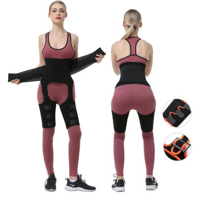 China 2021 Antibacterial Adjustable Booty Thigh Body Shaper Sculptor 3 in 1 Thigh Women Waist and Waist Trimmer for sale