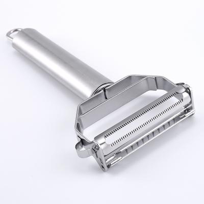 China Viable Kitchen Tool Stainless Steel Vegetable Peeler Vegetable Potato Carrot Grater Fruit Peeler for sale