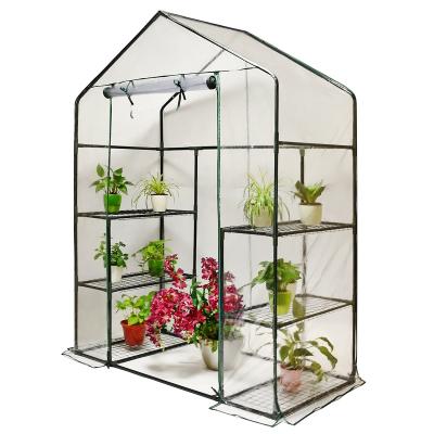 China 12 Layer PVC Waterproof Wholesale Household Greenhouse Balcony Plant Sunshade Garden Rainproof Greenhouse for sale