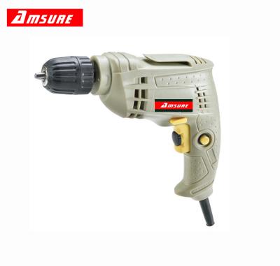 China AMSURE Machine- Quality Industrial Keyless 10MM Chuck 450W Industrial Electric Drill AMED007 for sale