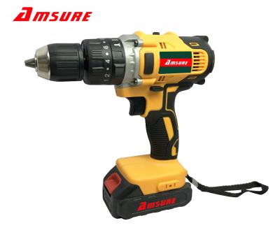 China Rechargeable 13mm AMIL4218 China 12V/18V/24V Lithium Battery Impact Drill/Cordless Professional Nail Hand Impact Drill Machine for sale