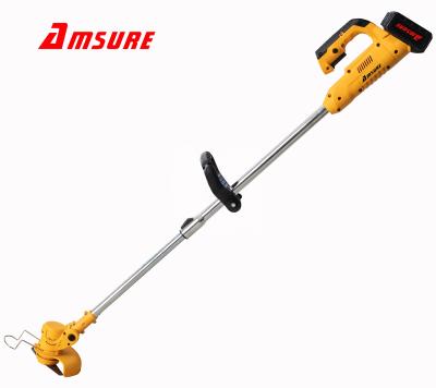 China Telescopic Cordless Line Trimmer, 21V 3.0Ah Cordless Lithium Brush Lithium Grass Trimmer for sale