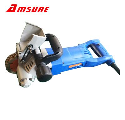 China Electric Concrete Wall Groove Cutting Machine Brick Wall Cutter Wall Chaser Machine 125x20x2.5mm for sale