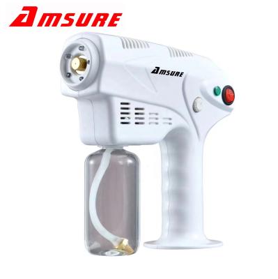 China Spray Sterilizer Gun 1200W 110V 220V Nano Sprayers Machine Vapor Blue Light Nano Spray Gun For Car Home Workshop Hotel Nano Steam Gun Atomizer for sale