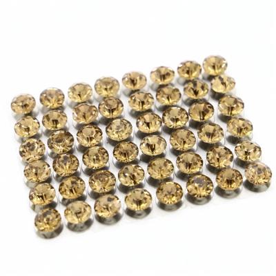 China Garment Decoration Nickel Free AB Crystal Rhinestone Button Rivet Stud For Cloth Garment Shoe Bag for sale