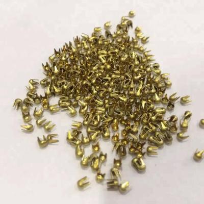 China High Quality Cheap Small Metal Claw Studs For Clothes / Bag , Shoes Claw Stud Button for sale