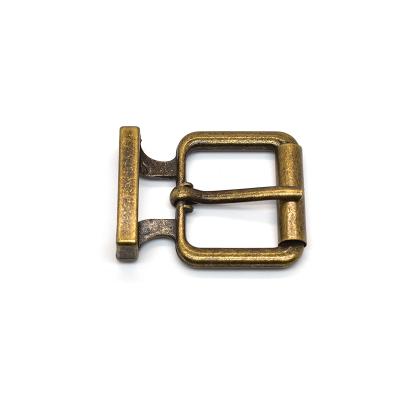 China Accessories Manufacturers Antique Brass Eco-friendly Zinc Alloy Belt Buckle With Pins Roll For Men Women Belt for sale