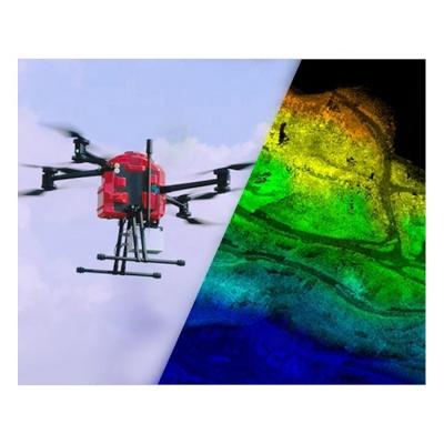 China Foxtech Carbon Fiber Pro NAGA 60min Flight Time Laser Radar Tracking Drone With Hawk-100C Laser Radar Camera for sale