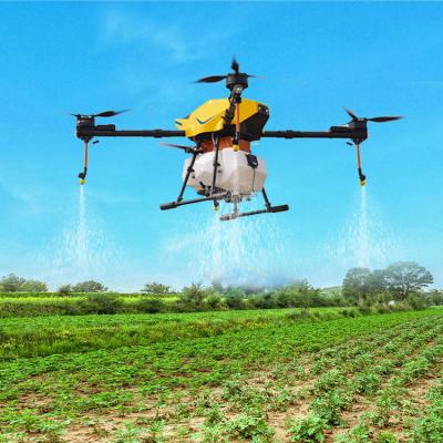 China FOXTECH Venus New 22 Liters Professional Battery Powered Agriculture UAV Fertilizer Sprayer 1235mmx1235mmx647mm Bumblebee for sale