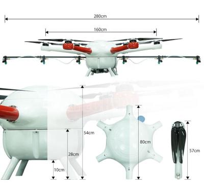 China GAIA 160-AG  18min(4x 6s 16000mah) 1600mm 24kg for sale