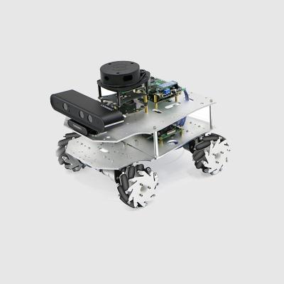 China Cheap FOXTECH Laser Radar UGV Lizarbot ROS Robot wifi mecanum wheel car with camera 270*222*187mm for sale